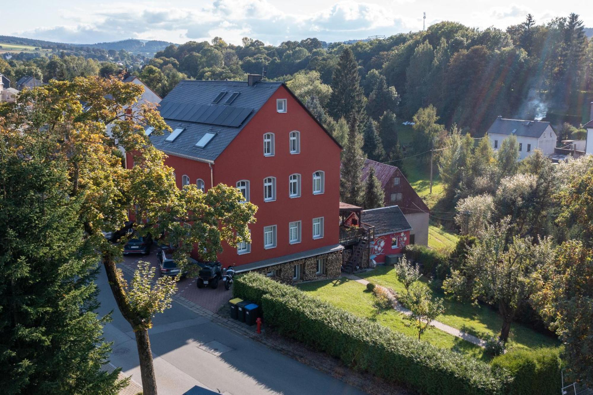 Gemuetliche Ferienwohnungen Im Erzgebrige Sehma Esterno foto